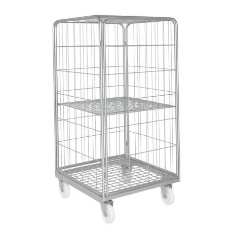 Carro para reposición con estante 72x82x172cm Carro para reposición con estante 72x82x172cm