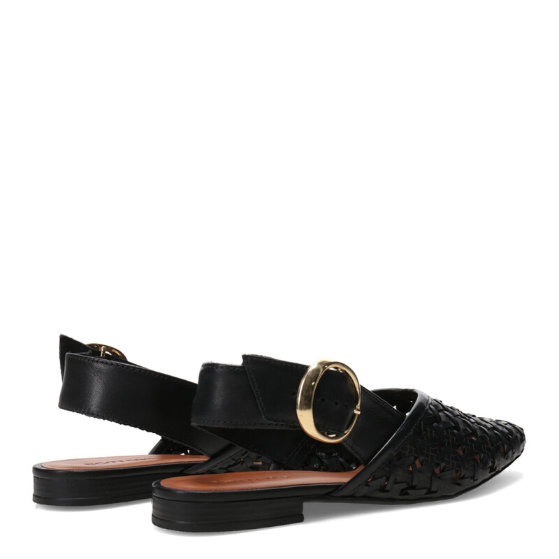 Zapatos de Mujer Bottero Tira Trasera Negro