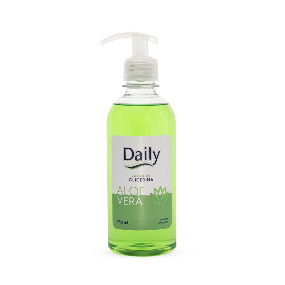 DAILY JABON LIQ. ALOE VERA 350 ML UNID. única
