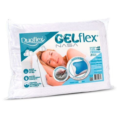 Almohada Duoflex Nasa Gelflex 50 x 70 Almohada Duoflex Nasa Gelflex 50 x 70