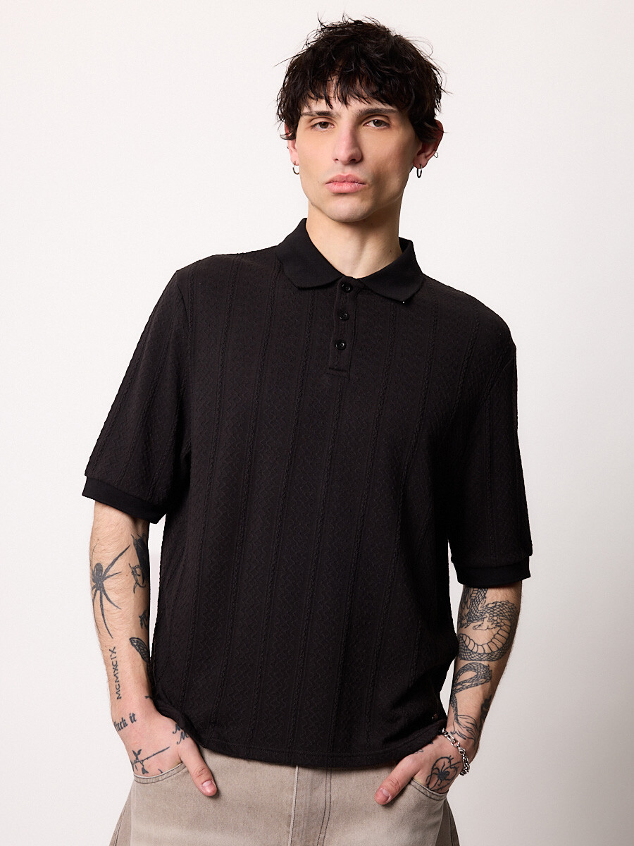 REMERA M/C GALBAN DIXIE Negro