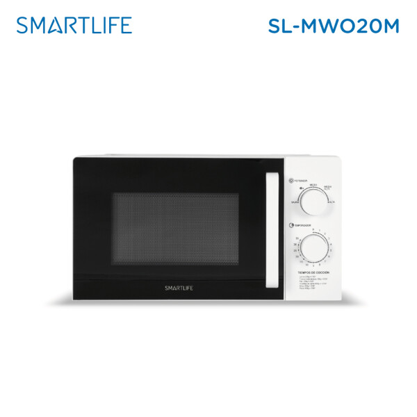 Microondas Smartlife Sl-mw020m MICROONDAS SMARTLIFE 20L MANUAL BLANCO