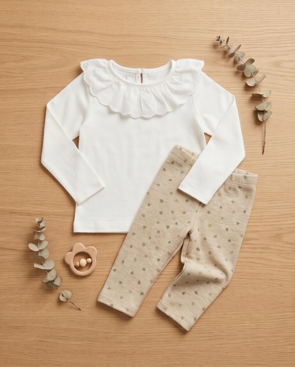 CALZA LANILLA ESTAMPADA 