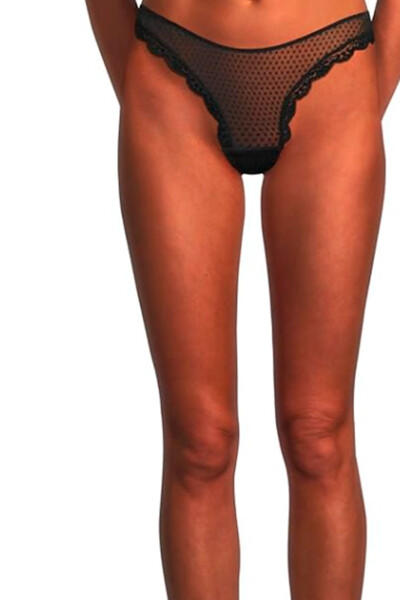 MID WEEK THONG Negro