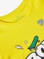 Camiseta Estampada Manga Larga Empire Yellow