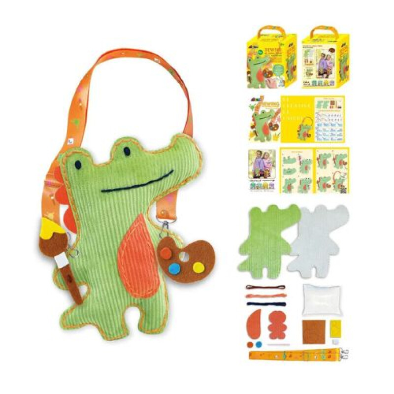 COSIENDO A MI AMIGO COCODRILO ARTISTA Cosiendo A Mi Amigo Cocodrilo Artista