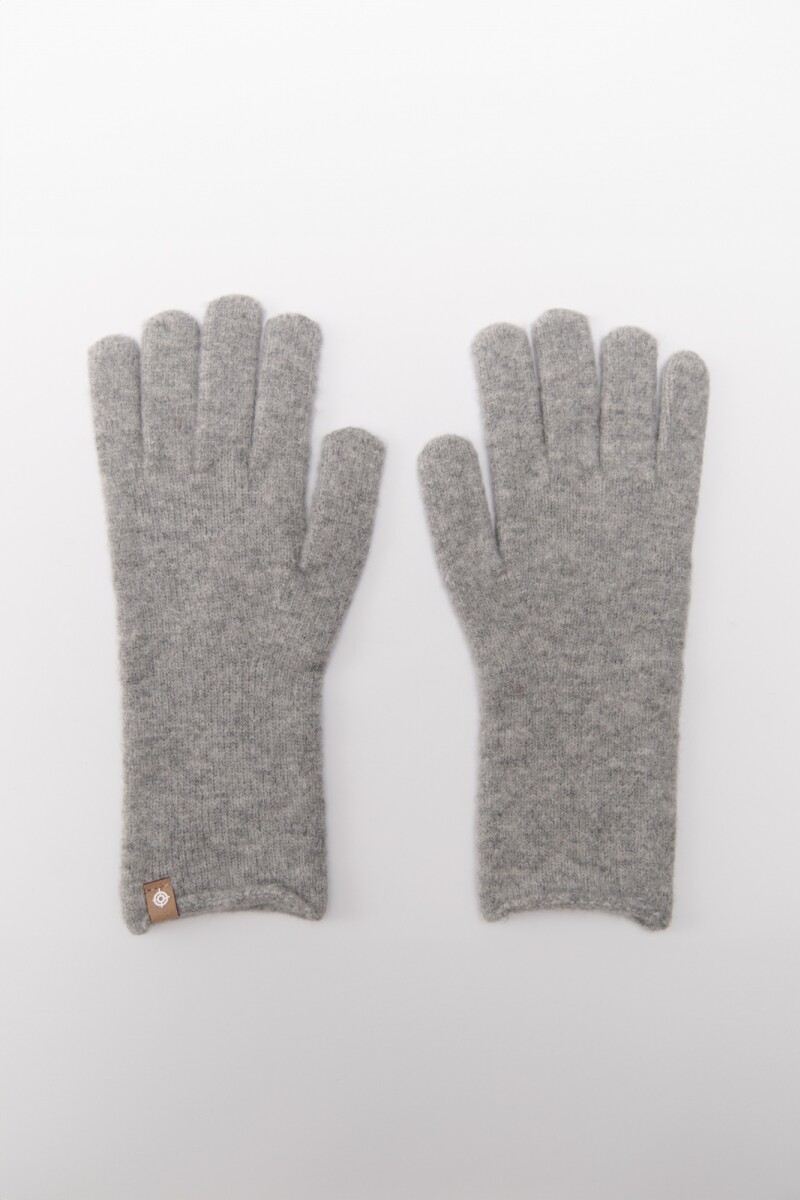 GUANTES TEJIDOS GRIS
