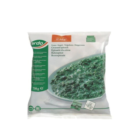 ESPINACA A LA CREMA 750GRS ESPINACA A LA CREMA 750GRS