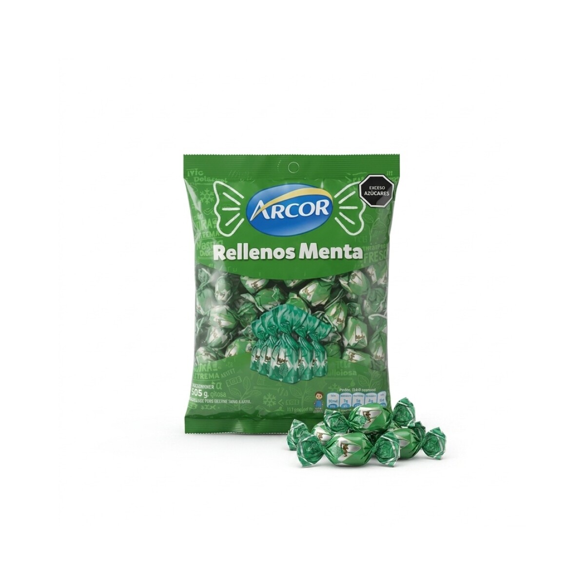 CARAM.ARCOR MENTA 405G 