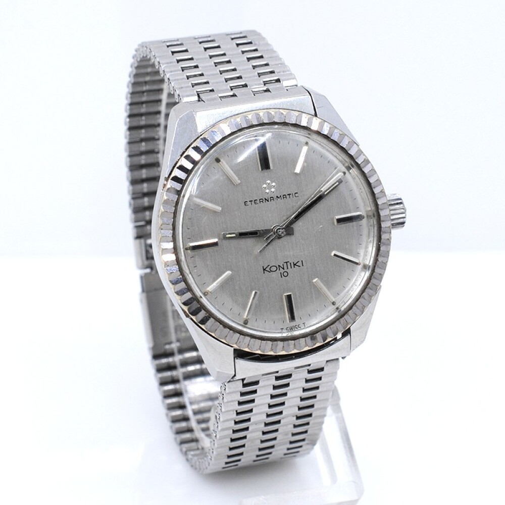 Eterna Matic Kontiki 10 automático 129TG acero inoxidable 1970´S Eterna Matic Kontiki 10 automático 129TG acero inoxidable 1970´S