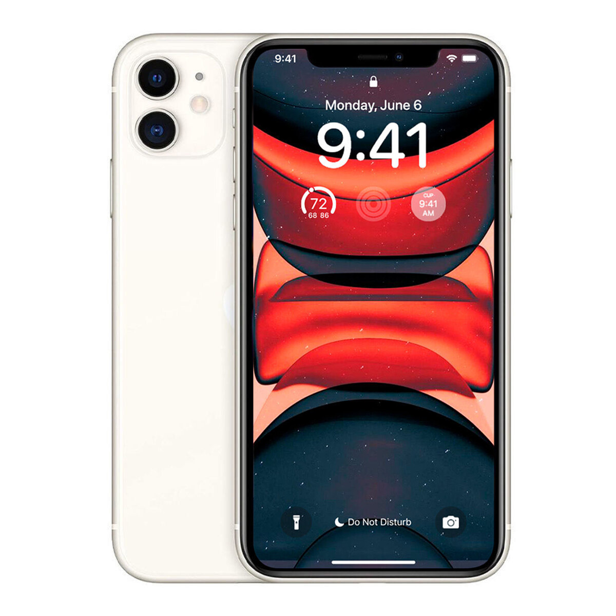 Iphone 11 4/64 Gb Con Garantía Apple 4g - BLANCO 