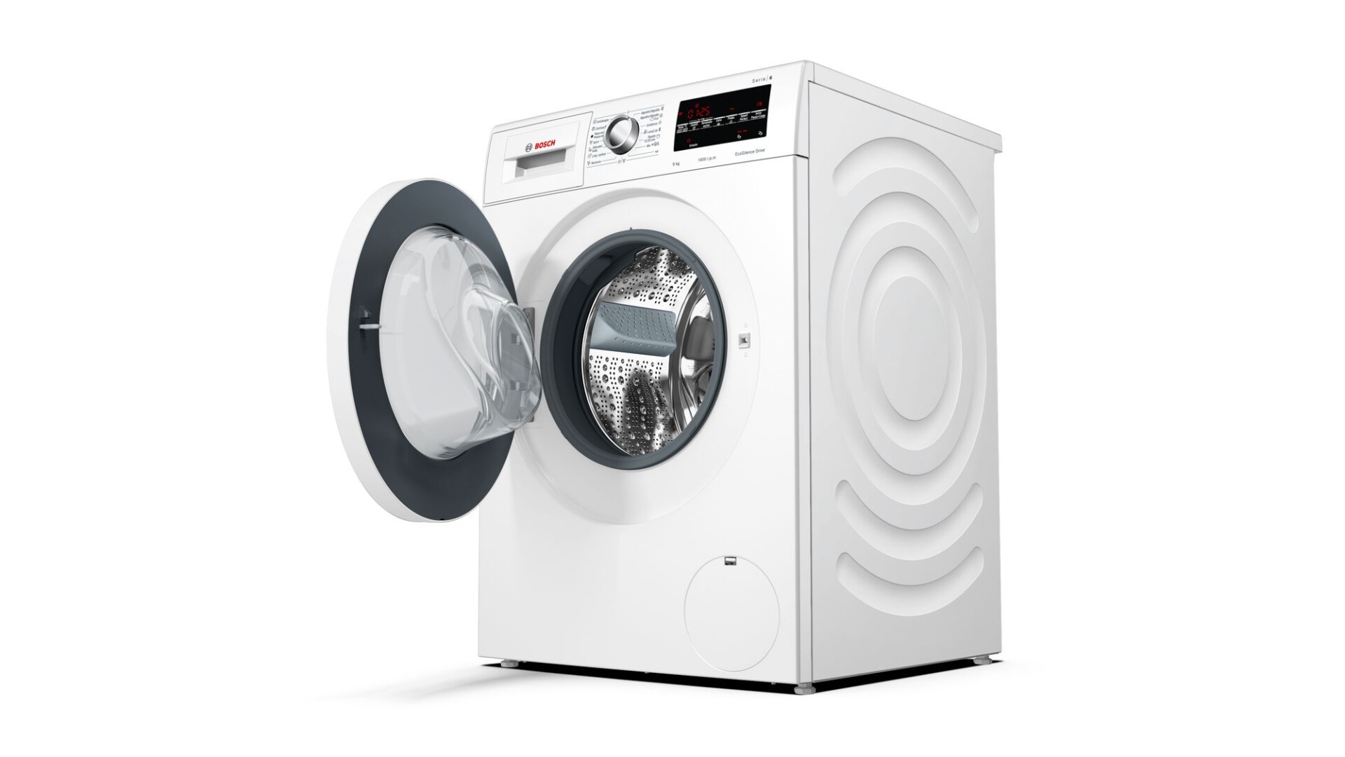 WAU28T40ES Lavarropas Bosch c/frontal 9kg BLANCO 