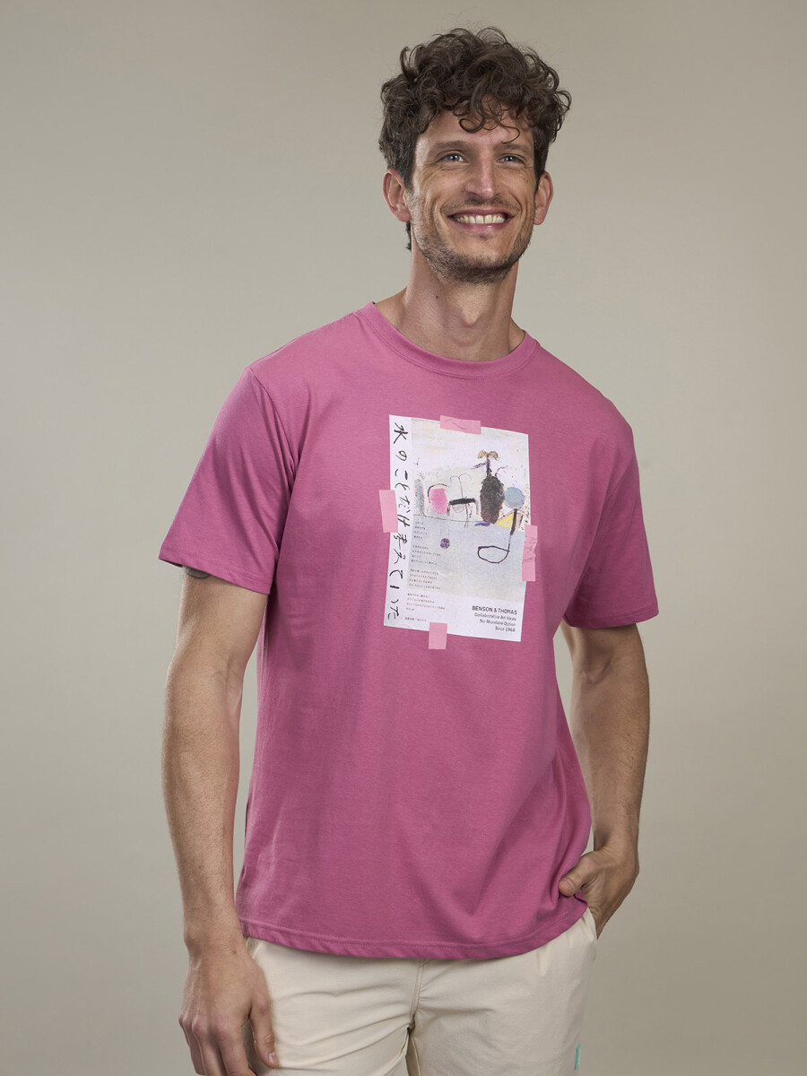 T-SHIRT TAPE - ROSA 