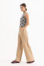 JEANS WIDE ICON SAND Camel