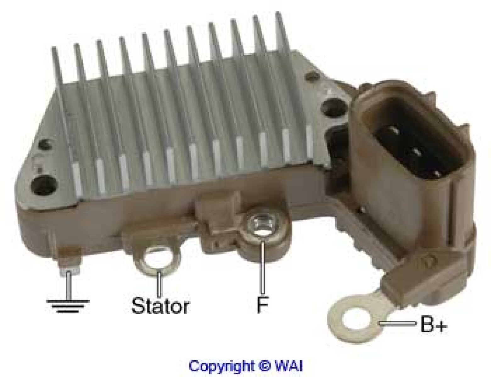 REGULADOR VOLTAJE - NIPONDENSO CATERPILLAR TRANSPO 