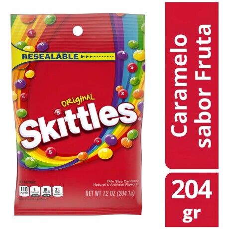 Caramelos Masticables Skittles Original 204GR 001