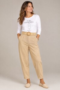 PANTALON FICUS Camel