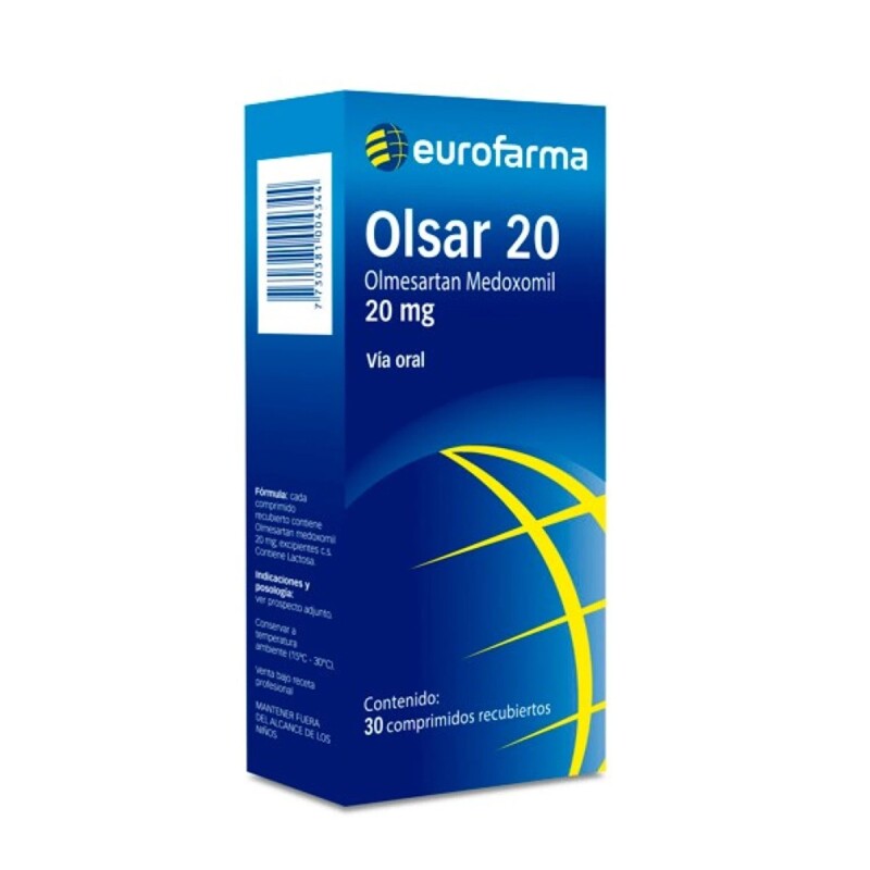 Olsar 20 Mg. 30 Comp. Olsar 20 Mg. 30 Comp.