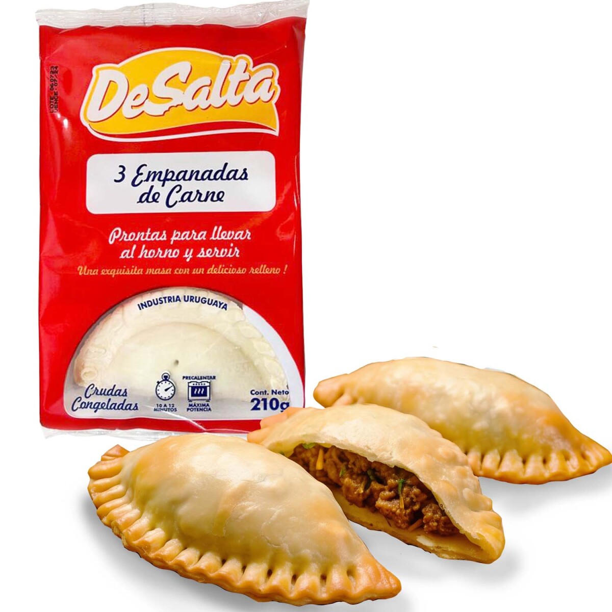 Empadas DeSalta Carne X3 