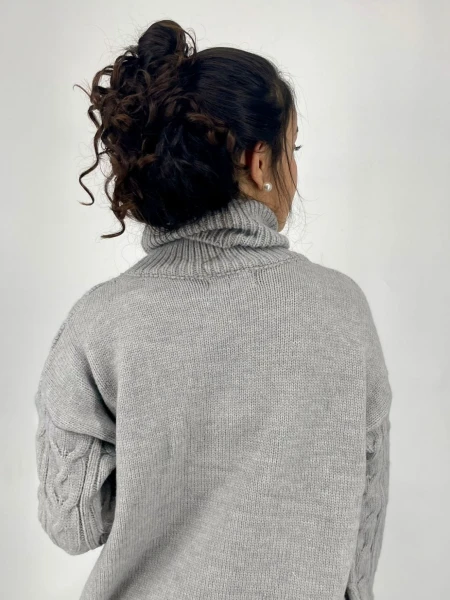 POLERON WANNA 2107 OCHOS GRIS