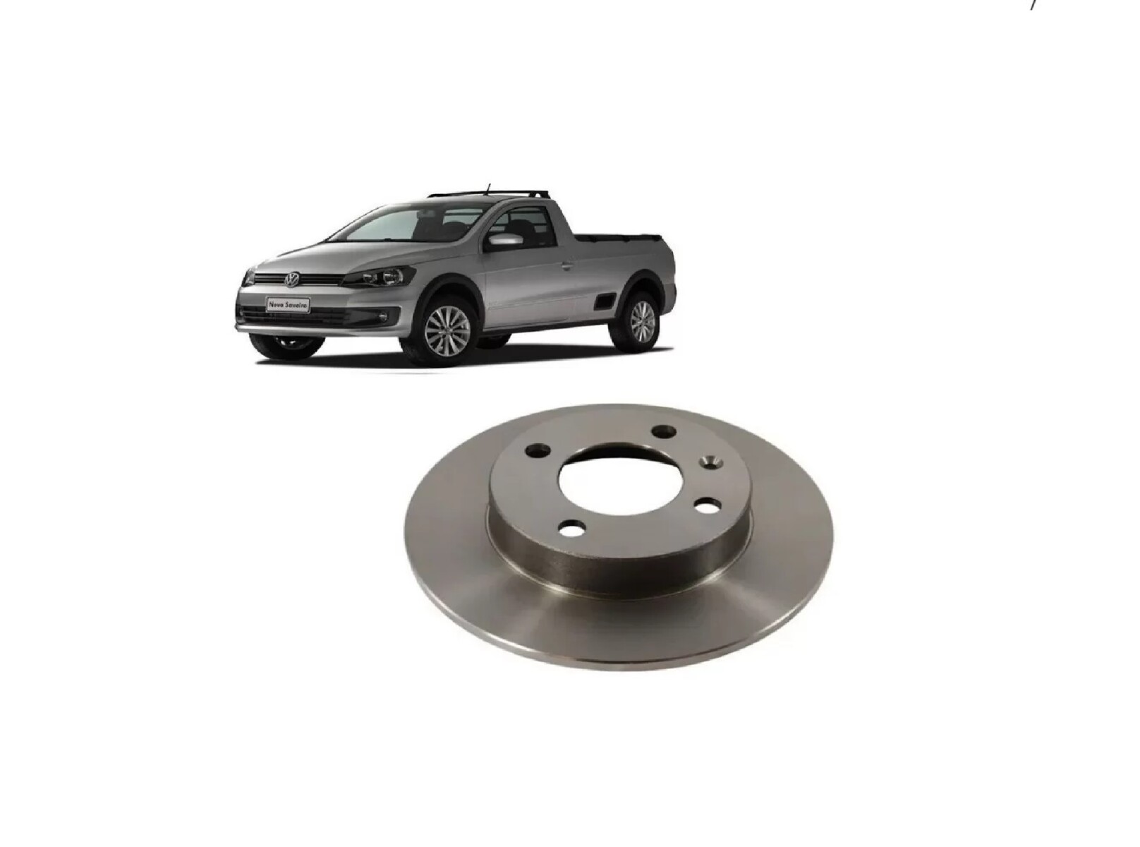 DISCO DE FRENO TRASERO SAVEIRO G6 230MM 
