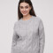 Sweater Osada Gris Melange Medio