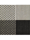 Alfombra RIPS 130x193 negro/beige Alfombra RIPS 130x193 negro/beige