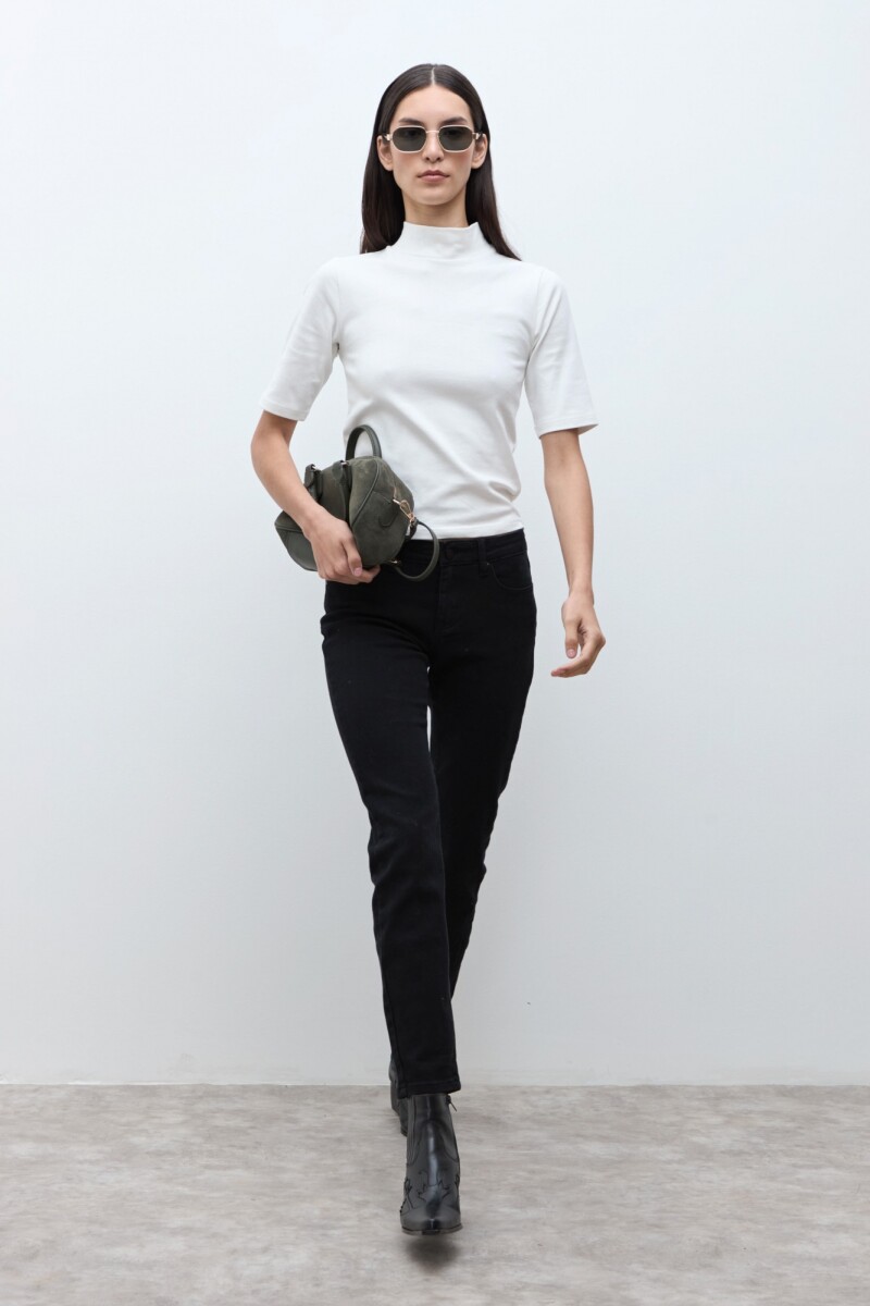 Pantalón slim Janis negro