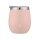 Mate Acero Inox. con Tapa Rosado