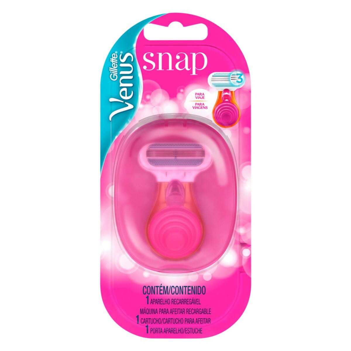 GILLETTE MAQ. VENUS SNAP UNID. 