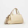Cartera de mano Resort en cuero graneado Cotton Niquel