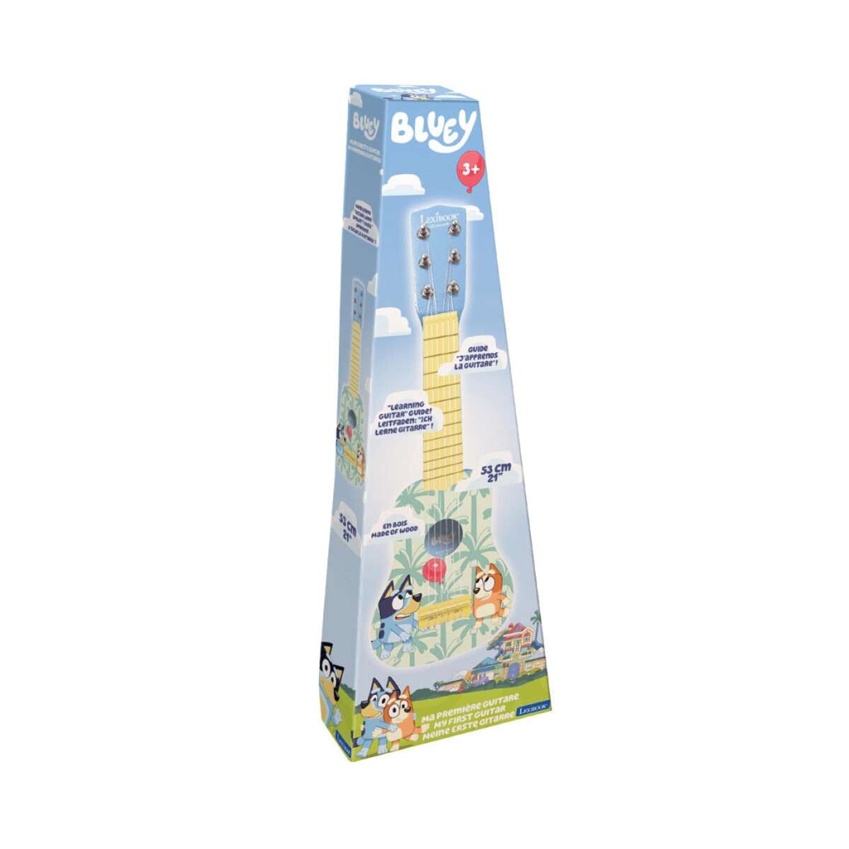 Guitarra Infantil De Madera Lexibook 53 Cm - Bluey 
