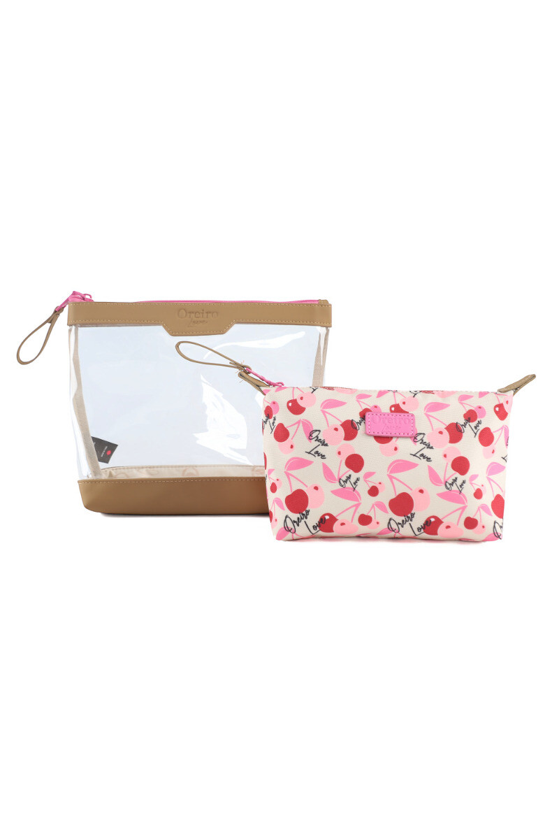 Set Necessaire Oreiro Beige