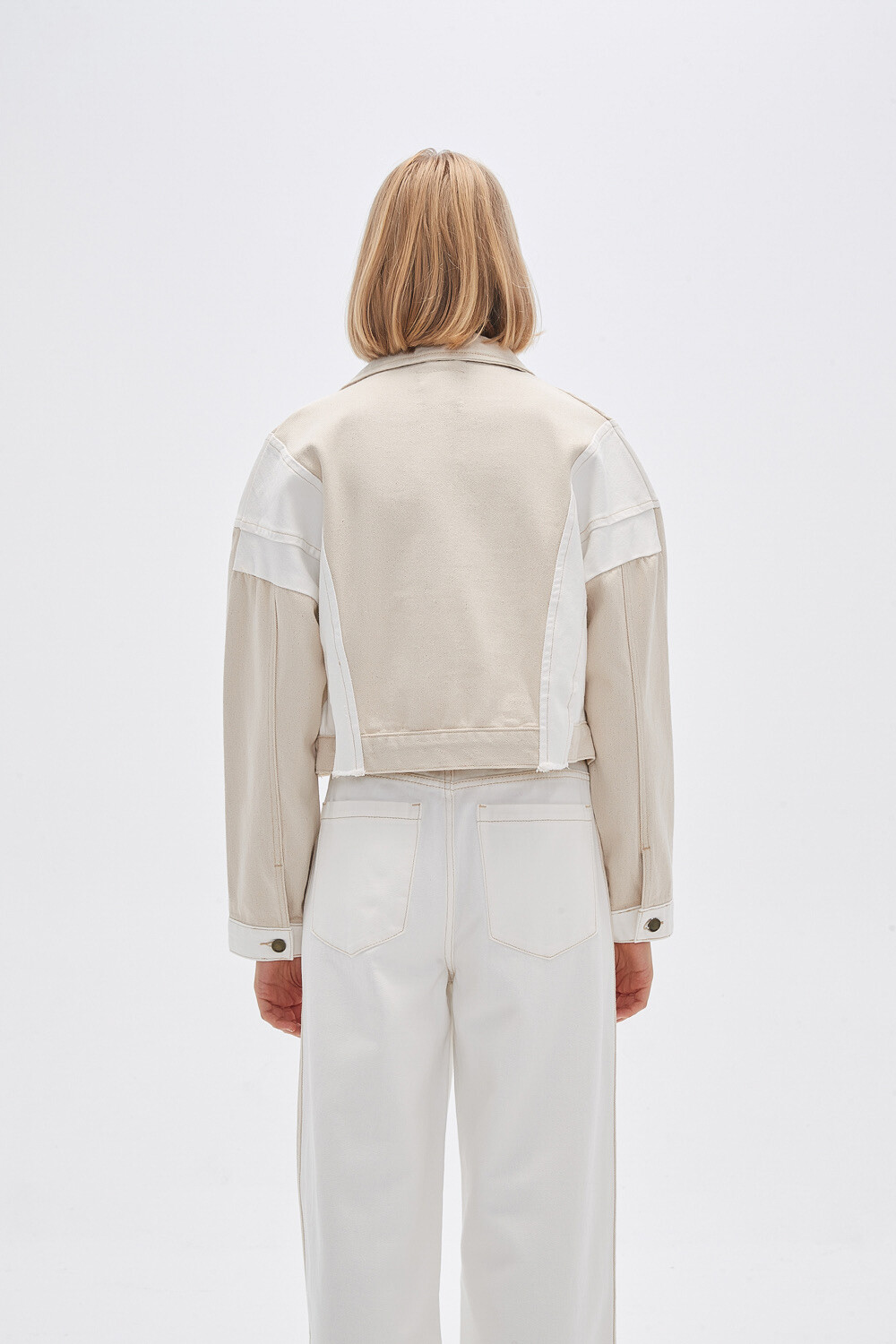 Campera Trenca Estampado 1