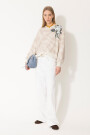 BUZO FLOWER Beige