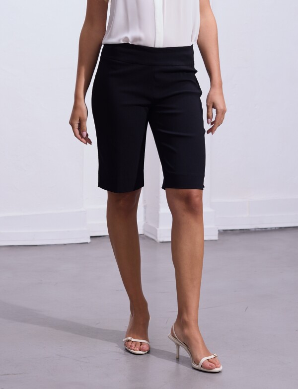 Bermuda Pull On NEGRO