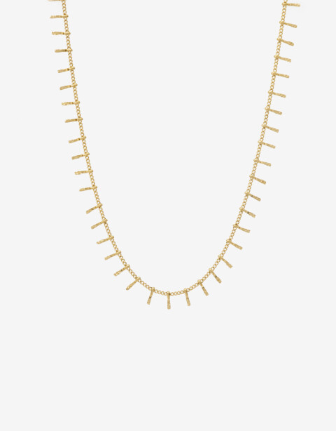 Collares Cortos Metal Collar Corto De Acero - Dorado