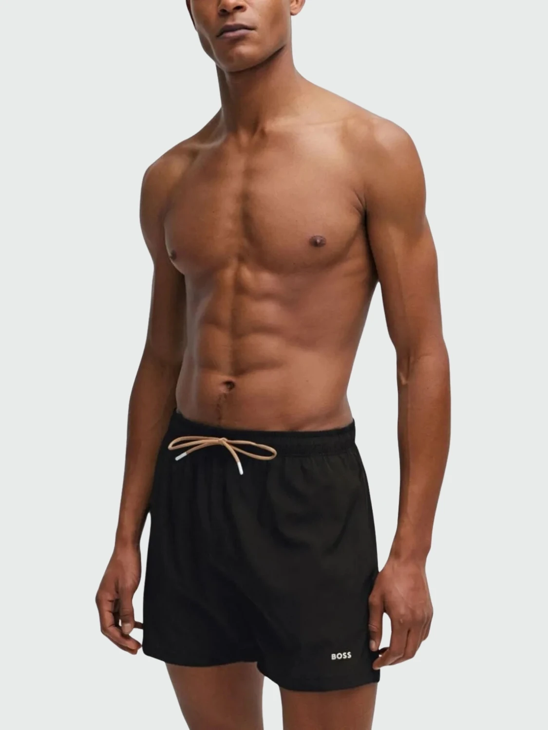 BOSS Black - Short de Baño Secado Rápido Logo 0