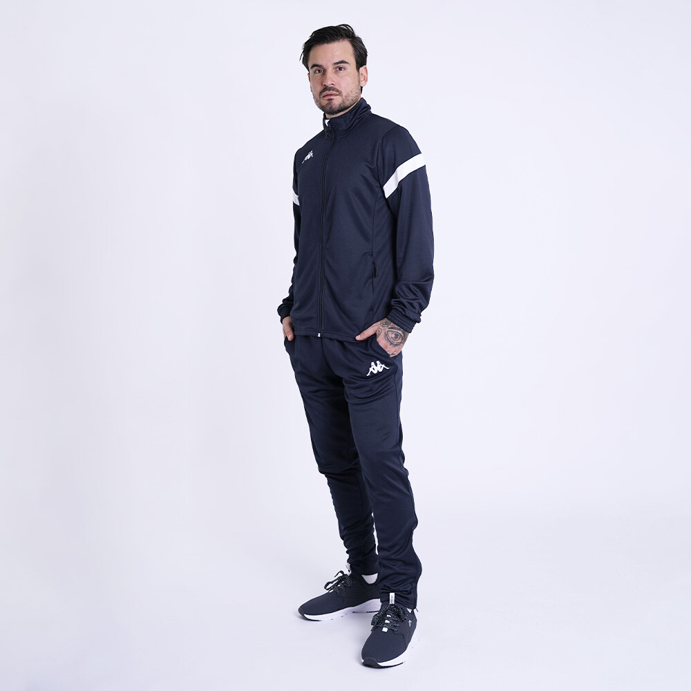 Buzo Futbol Kappa4Soccer Dalcito Hombre Blue Marine/white