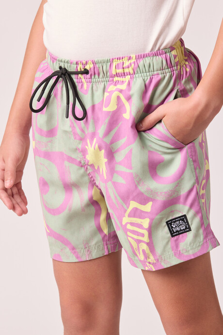 SHORT MELEYS TEEN RUSTY Naranja