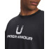 UA HWT U LOGO SS-GRY BLK-001