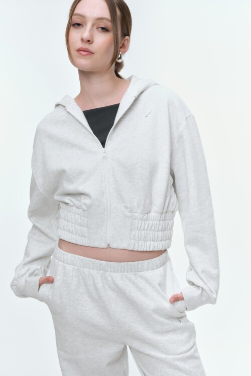Campera Chelsea Gris Melange