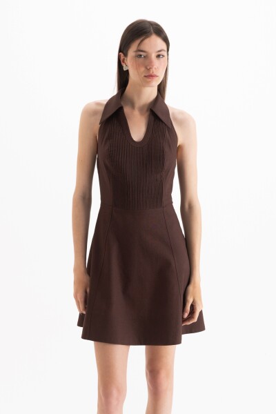 VESTIDO IRIS Marron