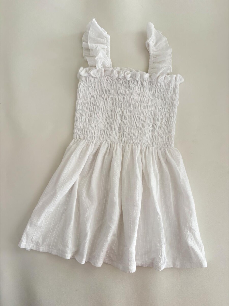 Vestido Tiqui blanco 