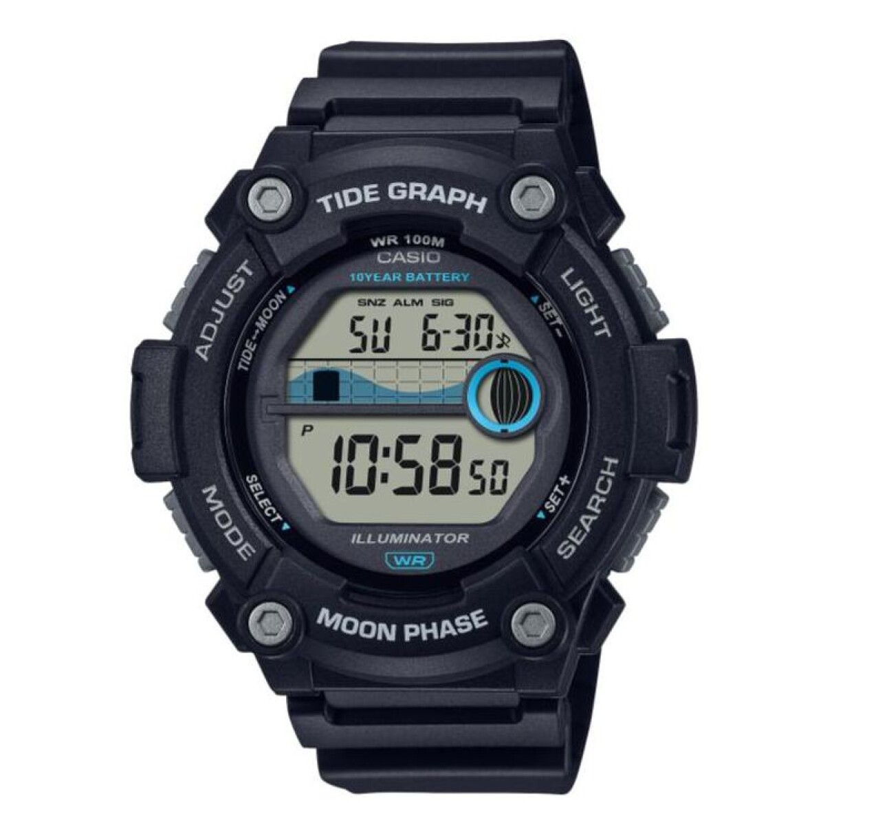 Casio Digital - WS1300H-1A 