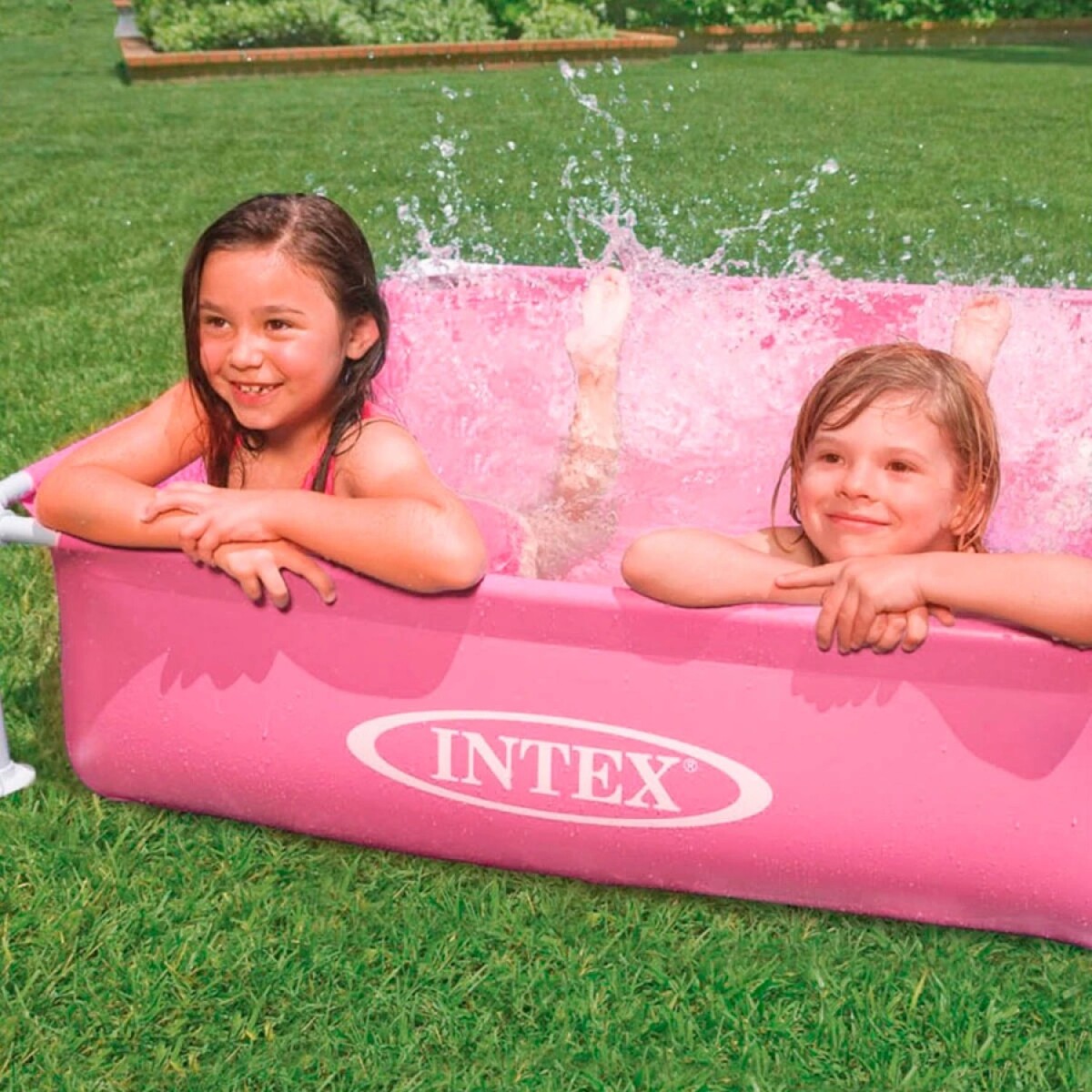 Piscina Intex Estructural 342 L 122x30 Cm Infantil - Rosa 
