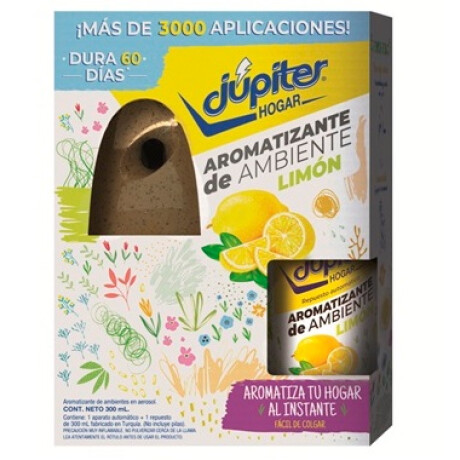 APARATO JUPITER AUTOMATICO + REPUESTO LIMON 300 ML APARATO JUPITER AUTOMATICO + REPUESTO LIMON 300 ML