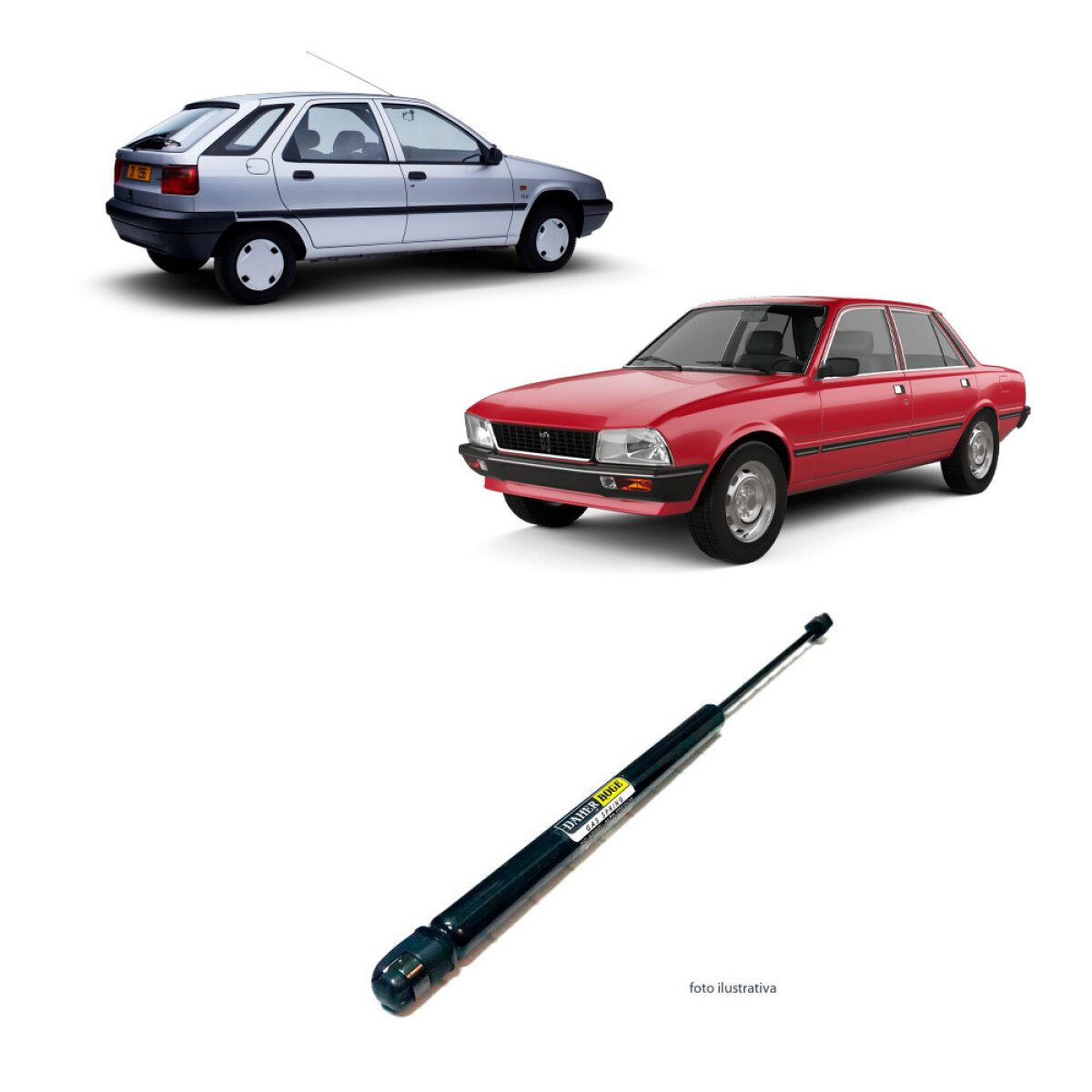 AMORTIGUADOR BAUL CITROEN - PEUGEOT PORTON TRASERO ZX PEUGEOT 505 RURAL - 