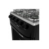 Cocina Mueller 4 Hornallas Súper Gas Negra Cocina Mueller 4 Hornallas Súper Gas Negra