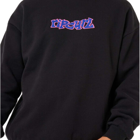 Buzo Rip Curl Raw Energy Crew Negro